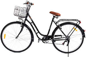 Paneltech 28" Pulgadas 7 Velocidad de Ciudad Bicicleta de Ciudad para Mujer Hombre Paseo Citybike Compras Commute