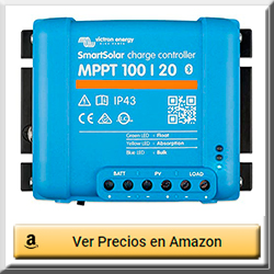 Victron Energy SmartSolar MPPT Charge Controller 100/20 12 V 24 V 48 V 